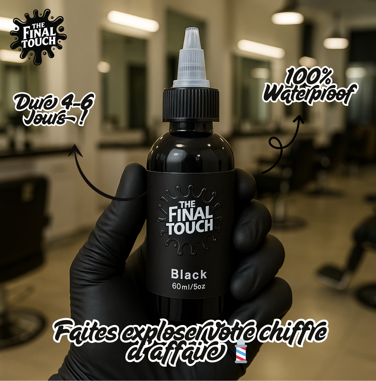 Spray Noir TheFinalTouch'