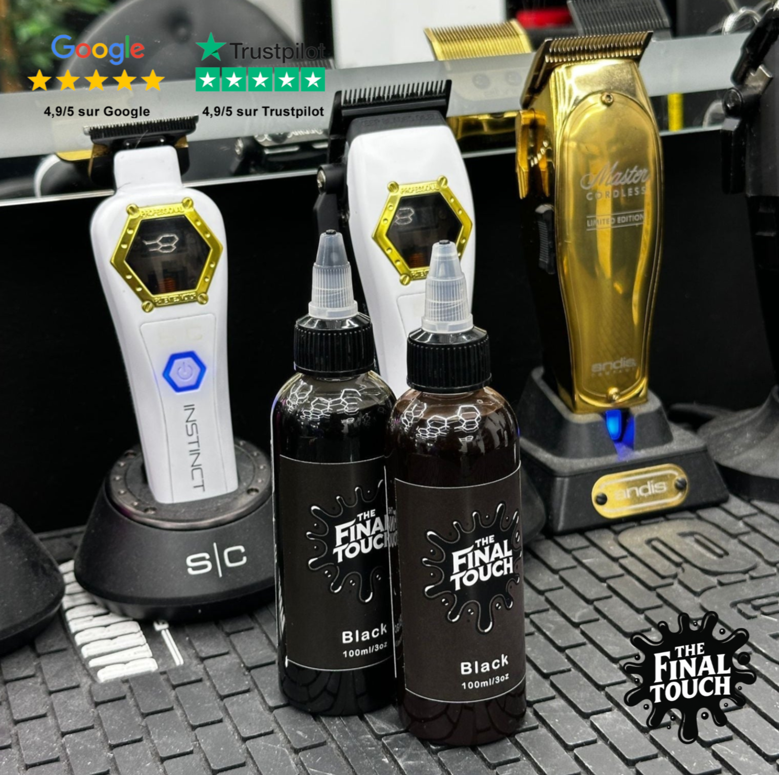 Spray Noir TheFinalTouch'